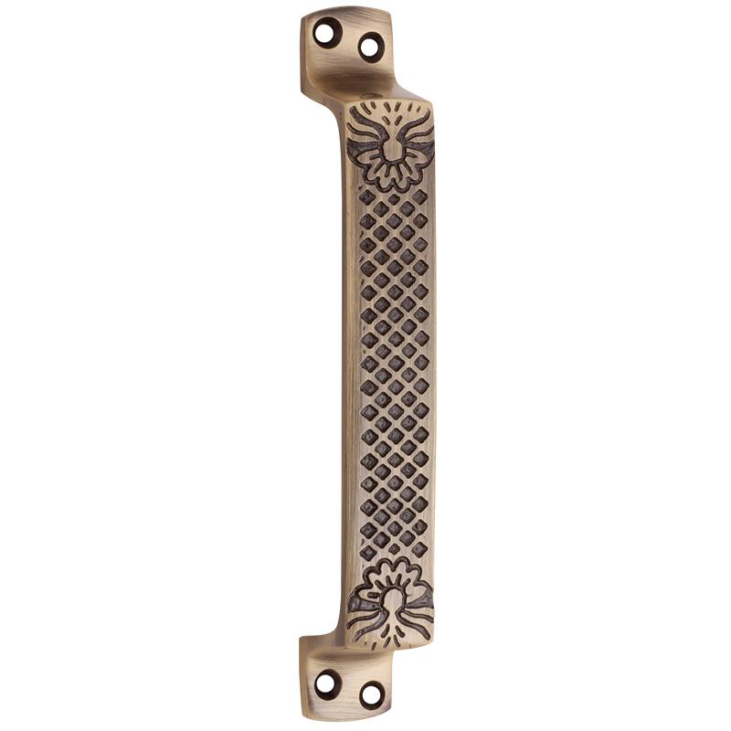 Floral Front Screw Pull Handles